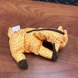 TY‎ Teenie Beanie Babie - Twigs orange/brown giraffe 1993